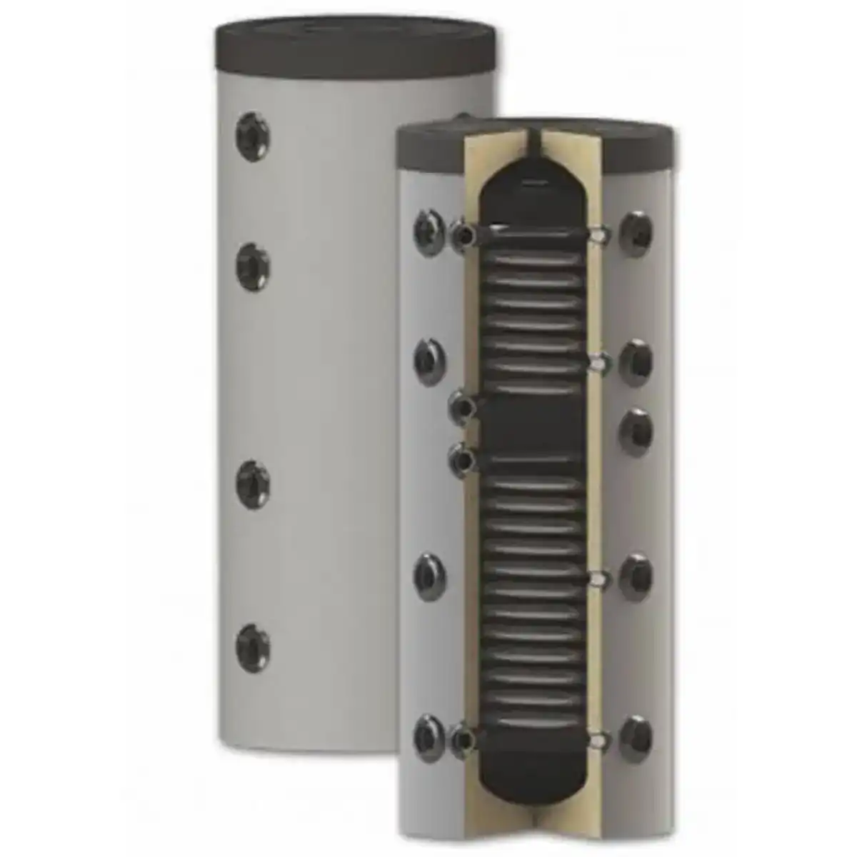 Буферен съд PS2 с две серпентини 150 литра