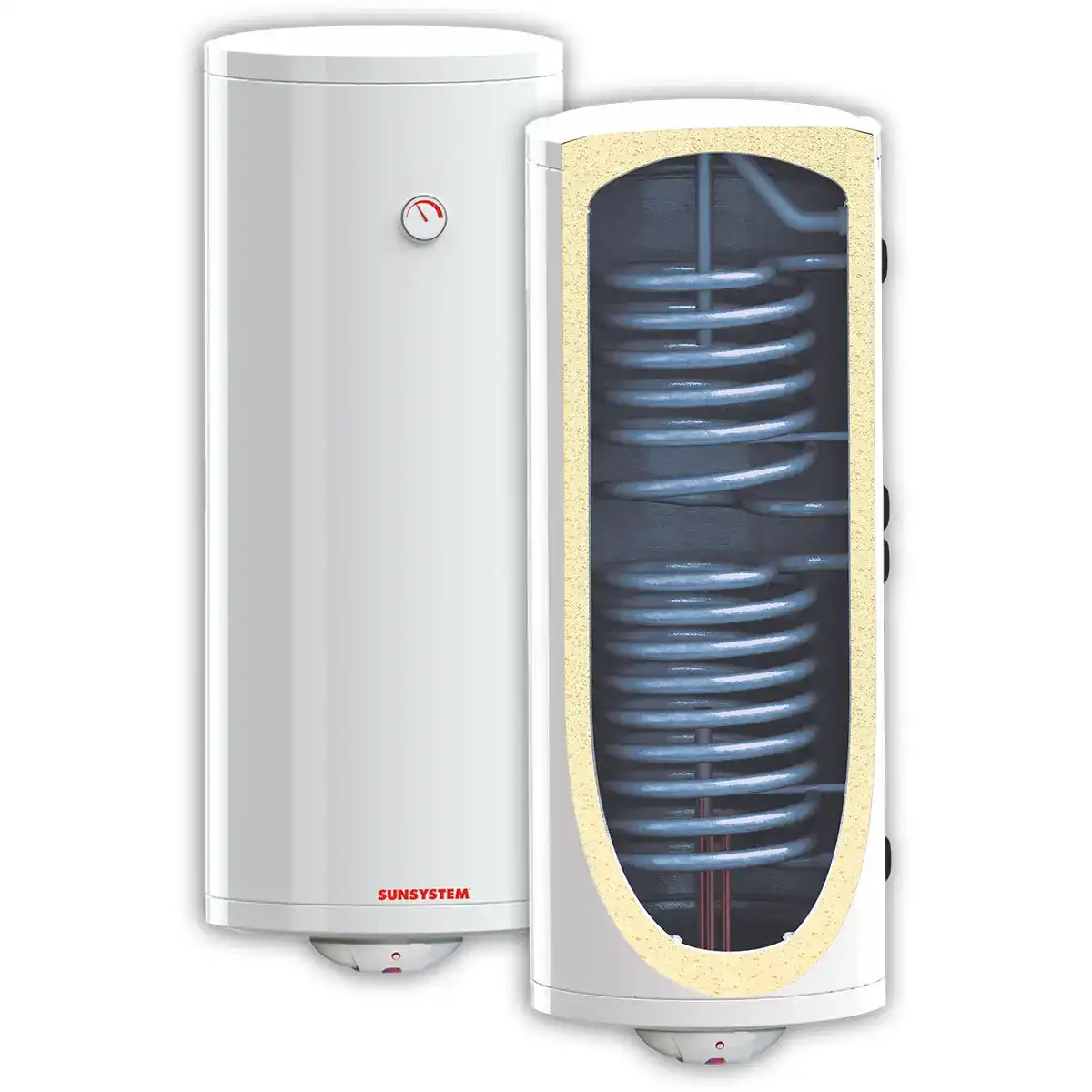 Емайлиран битов бойлер BB S2 200L вертикален