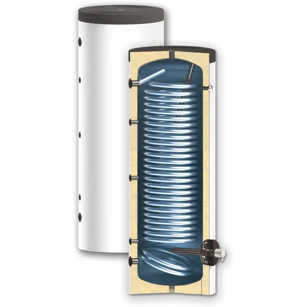 Бойлер за термопомпена система SWPN L EF 300 литра