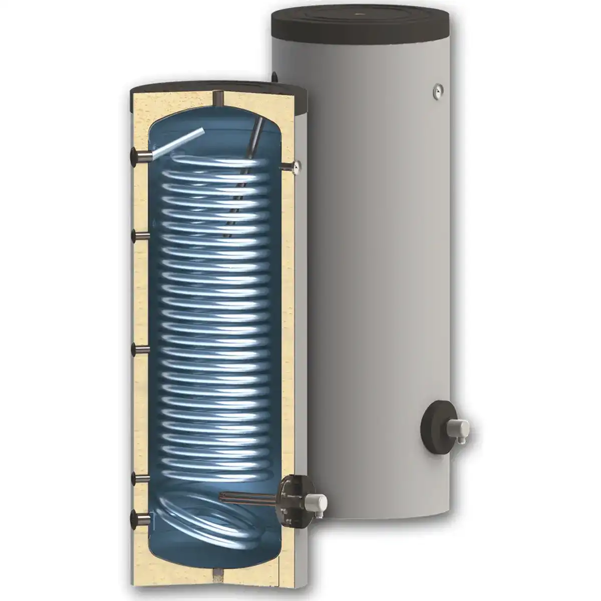 Бойлер за термопомпена система SWPN-L 300 литра