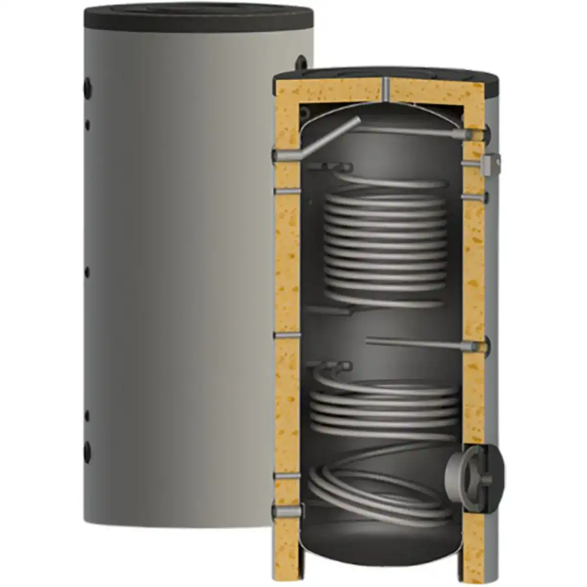 Бойлер за термопомпена система SWP2N 300 литра