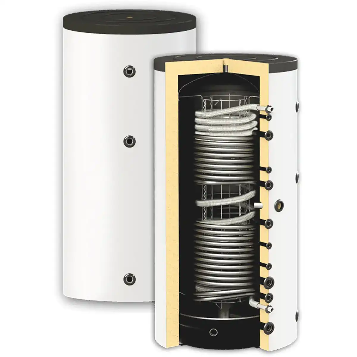 Комбиниран бойлер HYG BR2 EF с две серпентини 500 литра