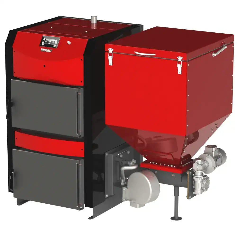 Комбиниран пелетен котен Burnit Advance UB-A 27 kW